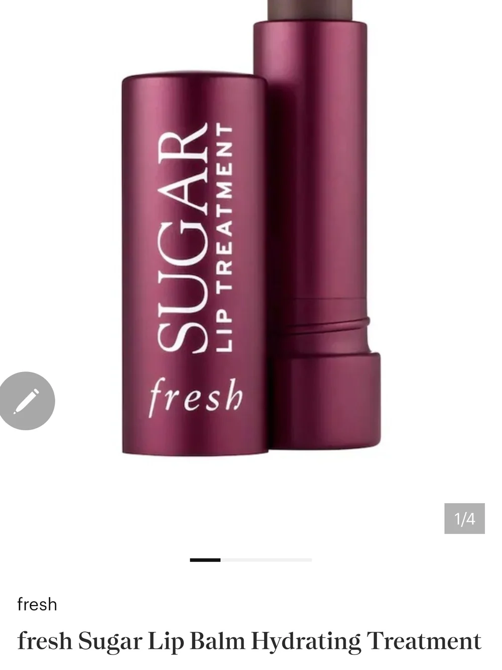 Fresh Sugar Lip Treatment - Plum NIB✨FREE GIFT WITH EVERY PURCHASE ✨